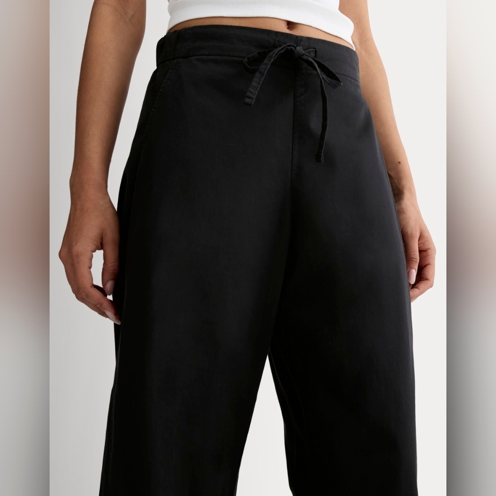 NWT Everlane Black The Easy Barrel Pant Size Small - Picture 8 of 10